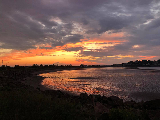 Beach Sunset - Nahant, MA LGBT Wedding Reception Venue - The Oceanview of Nahant