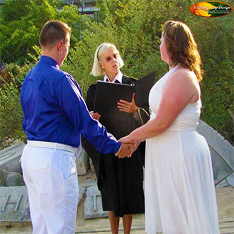 Weddings By Design Lucinda Graham LGBT Wedding Officiant in Brewster Massachusetts