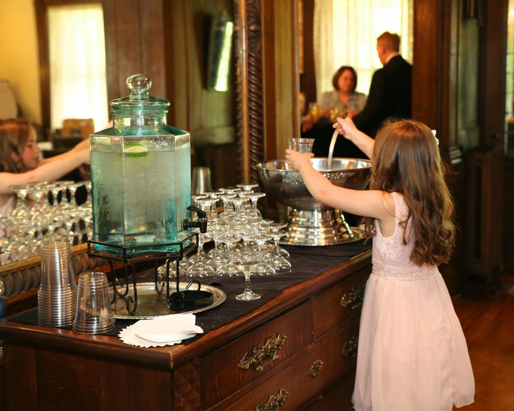 Wedding Beverage Station - Summit Manor - Historic Wedding Venue - St. Paul Minnesota