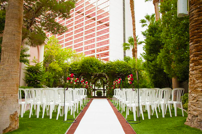  Las  Vegas  LGBT  Weddings  Garden Wedding  Chapels at the 