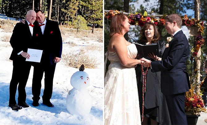 Lake Tahoe LGBT Wedding Ceremony Officiant LGBTQ Weddings