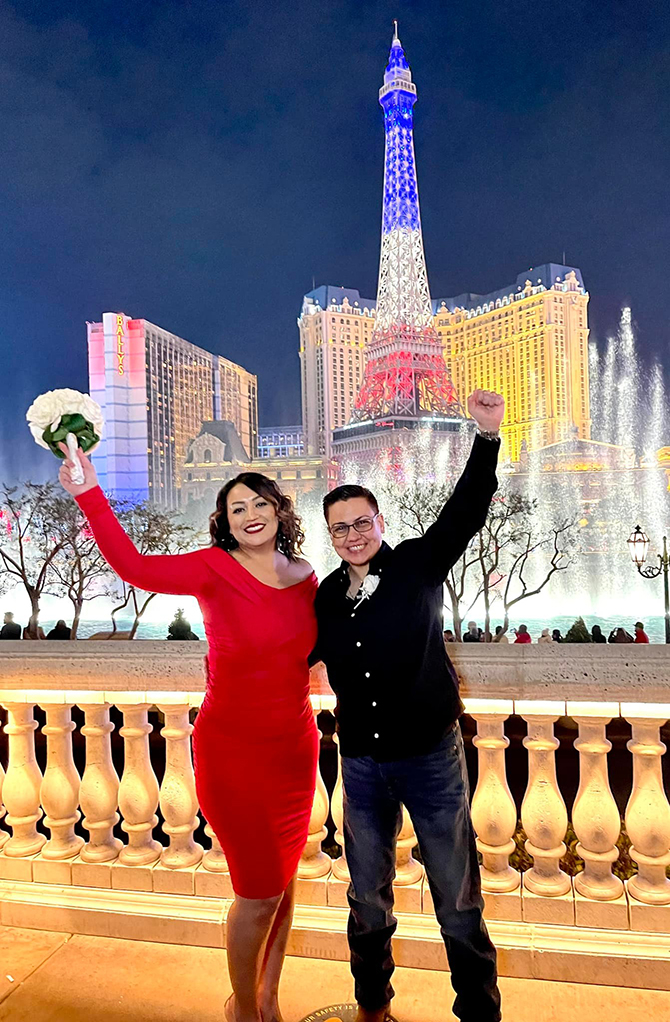 The Mobile Minister Las Vegas -
Las Vegas, Nevada LGBT Wedding Minister