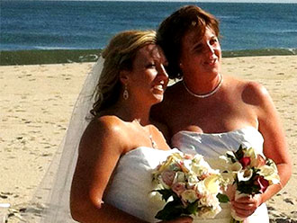 For This Joyous Occasion - Lesbian brides