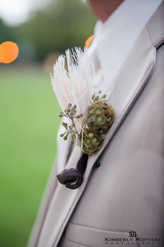 Pocket Full of Posies Florist - Lapel corsage distinctive arrangement