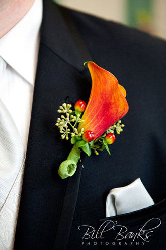 Pocket Full of Posies Florist - Unique lapel floral corsage