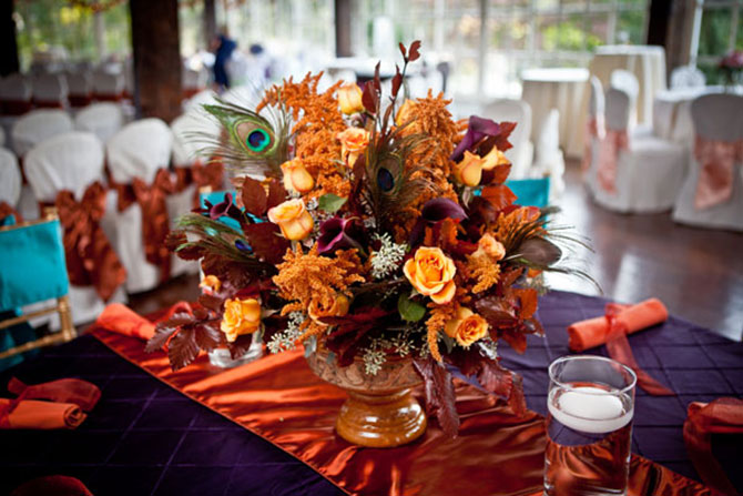 Pocket Full of Posies Florist - Exotic floral centerpiece
