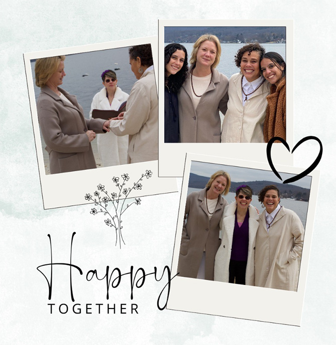 Rainbow Ministries, LLC 
				North Jersey LGBTQ+ Wedding Officiant
Reverend Sara Henderson - NYC, Westchester, Dutchess, Fairfield, New Fairfield & Litchfield




