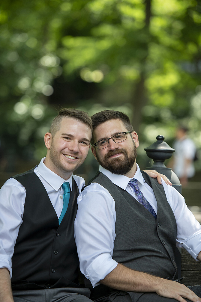 New Jersey and New York Gay Wedding Photographer - Studio A Images