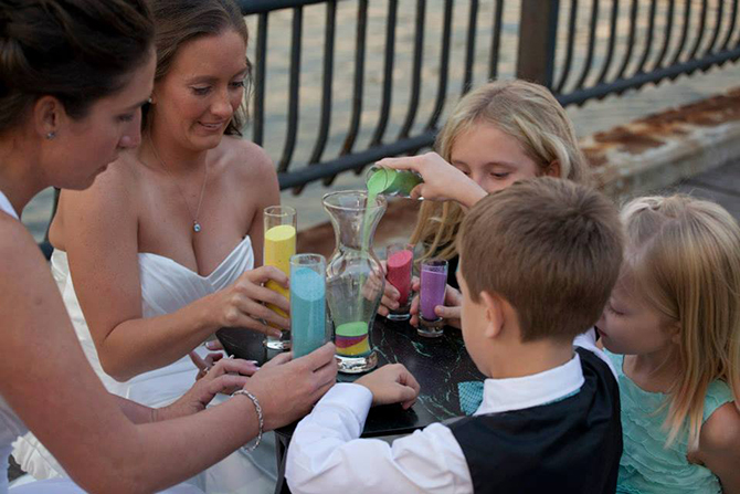Sand Ceremony - Alice Soloway Weddings - Brooklyn, New York City