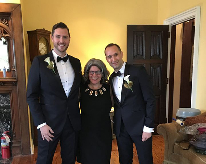 NY Same-Sex Marriage Ceremony - Alice Soloway Weddings - Brooklyn, New York City