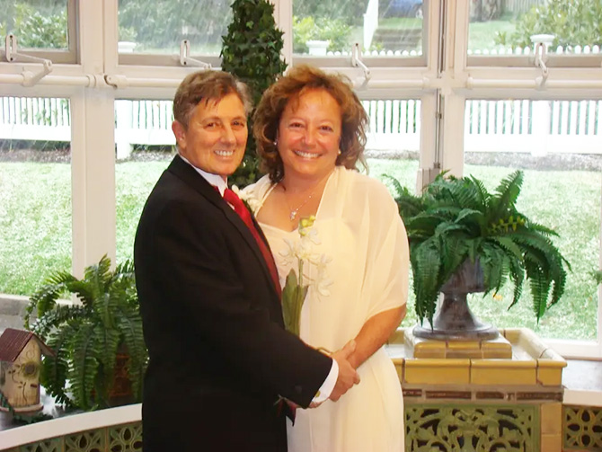 Ceremonies 4 U 
Eastern New York & Connecticut LGBT Wedding Officiant
Reverend Sara Henderson - NYC, Westchester, Dutchess, Fairfield, New Fairfield & Litchfield




