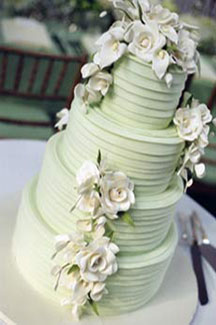 EM - Event Management - 5-tier white wedding cake