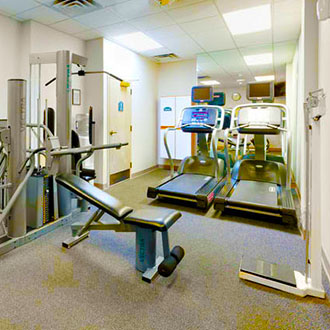 The Ithaca Hotel gym