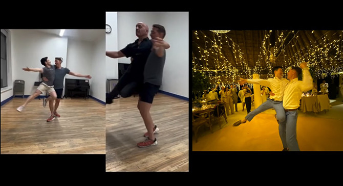 New York City LGBT Wedding Dance Instructor - I Know You Can Dance