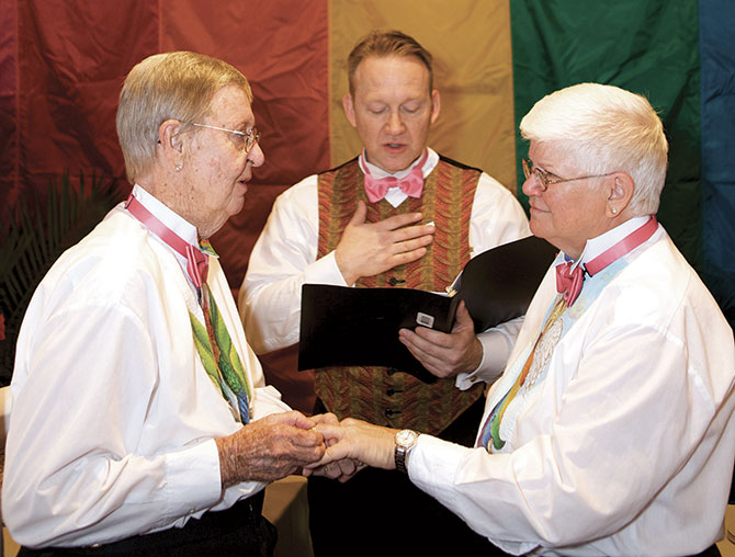 The LGBT Expo - Senior Lesbian Wedding Ceremony