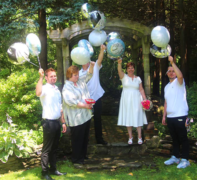 Wedding Balloons - Long Island LGBT Wedding Officiant - Suffolk and Nassau Counties