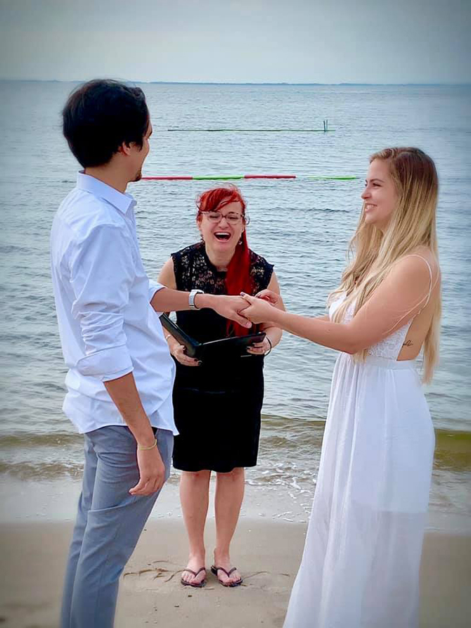 Beach Wedding - Long Island LGBT Wedding Officiant - Suffolk and Nassau Counties