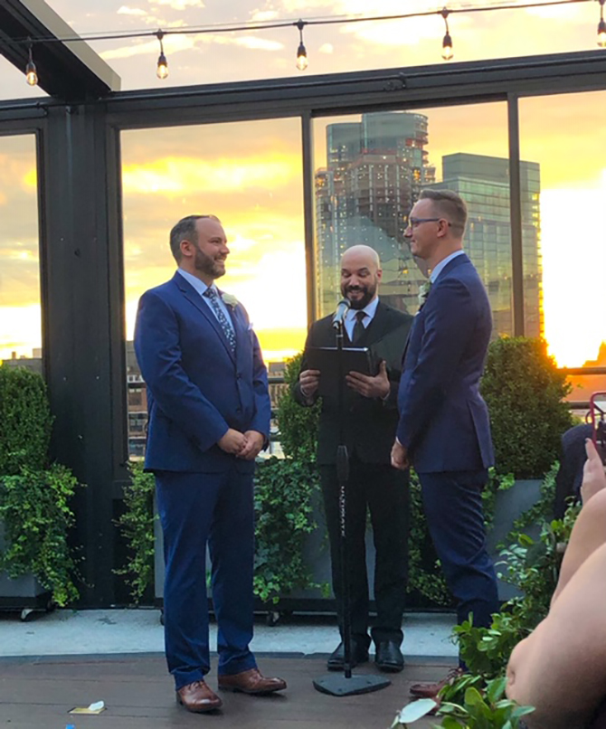 New York LGBTQ Wedding Officiant - Alex