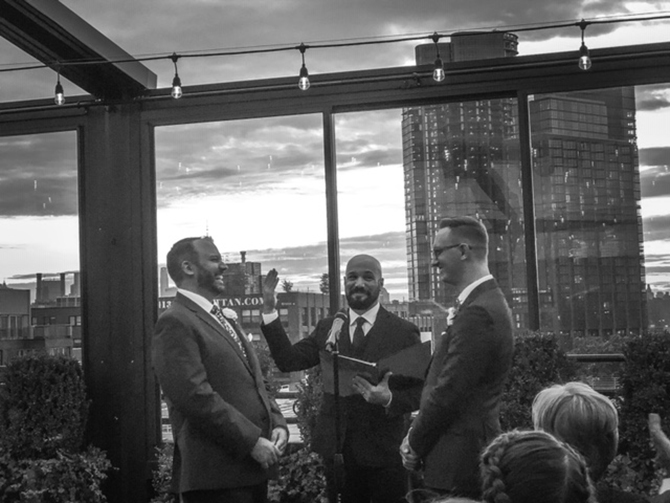 New York LGBT Wedding Officiant - Alex