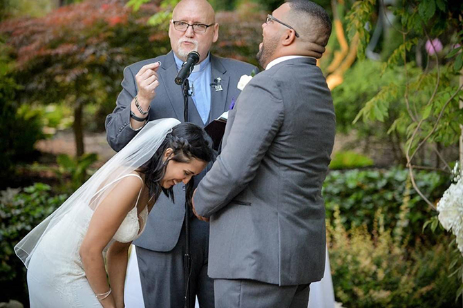 Long Island, NY LGBT Wedding Officiant - Personalized Wedding Ceremonies by Reverend Bill