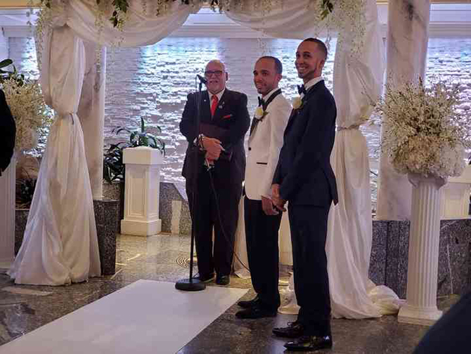 Long Island, NY LGBT Wedding Officiant - Personalized Wedding Ceremonies by Reverend Bill