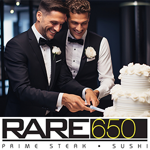 Rare650 Prime Steak & Sushi LGBT Wedding Venue Long Island New York