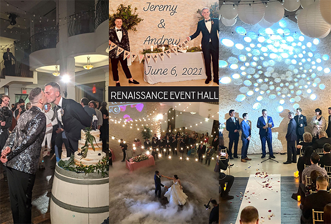 Long Island City, Queens, NYC LGBT Wedding Venue - Renaissance Event Hall