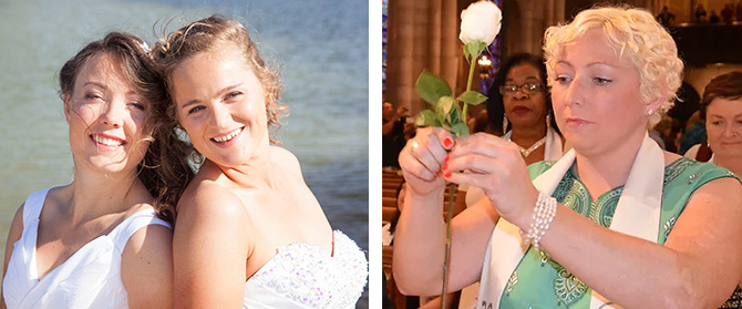 Long Island, NY LGBT Wedding Officiant - Reverend Laura Nugent-Carter