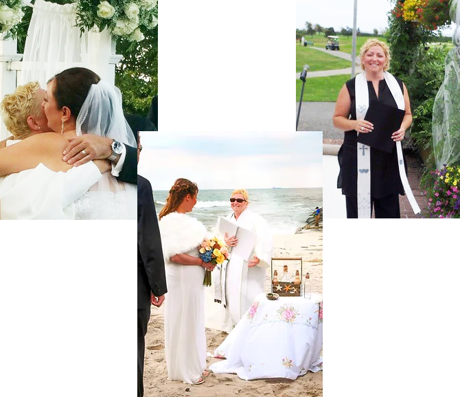 Long Island, NY LGBT Wedding Officiant - Reverend Laura Nugent-Carter