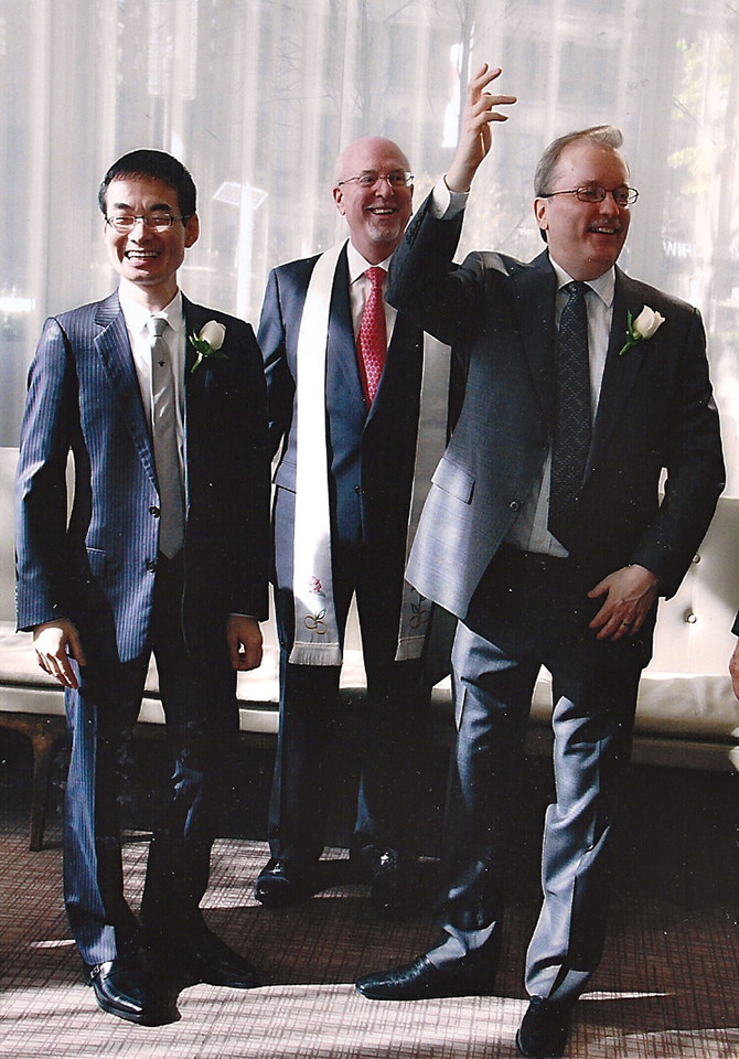 Same-Sex Wedding performed by Reverend Will Mercer