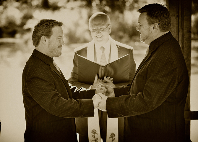 Same-Sex Marriage performed by Reverend Will Mercer