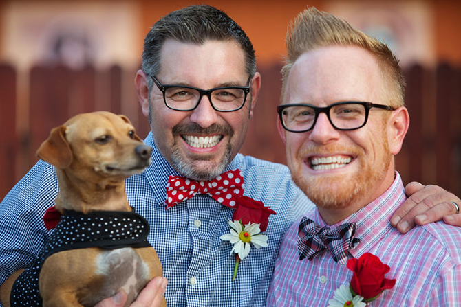 Same Sex Couple - Long Island, NY Same-Sex Wedding Priest - St. Francis Community of Faith for All People