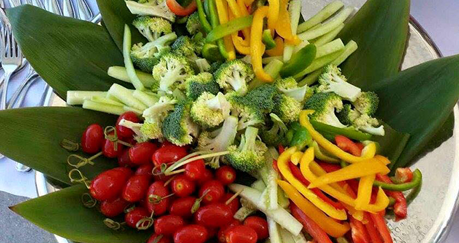 Fresh crudites Kitty Hawk, NC - Dawn's Kitchen Catering