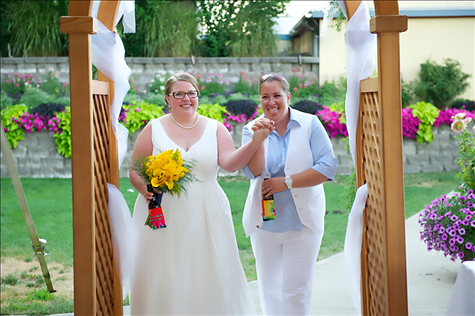 Daybreak Ceremonies - Lesbian Brides