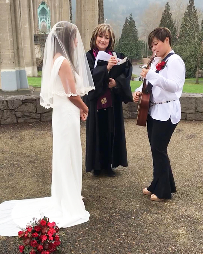 Portland Oregon Gay Wedding Ceremony - Diva Matters Ministry
