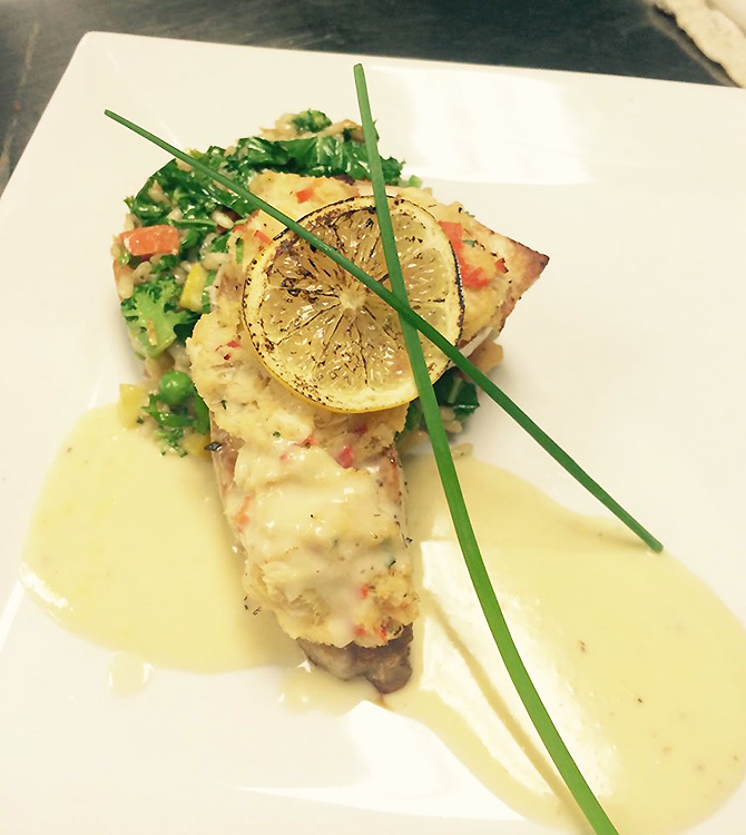 Plated entree Glasbern Fogelsville, PA
