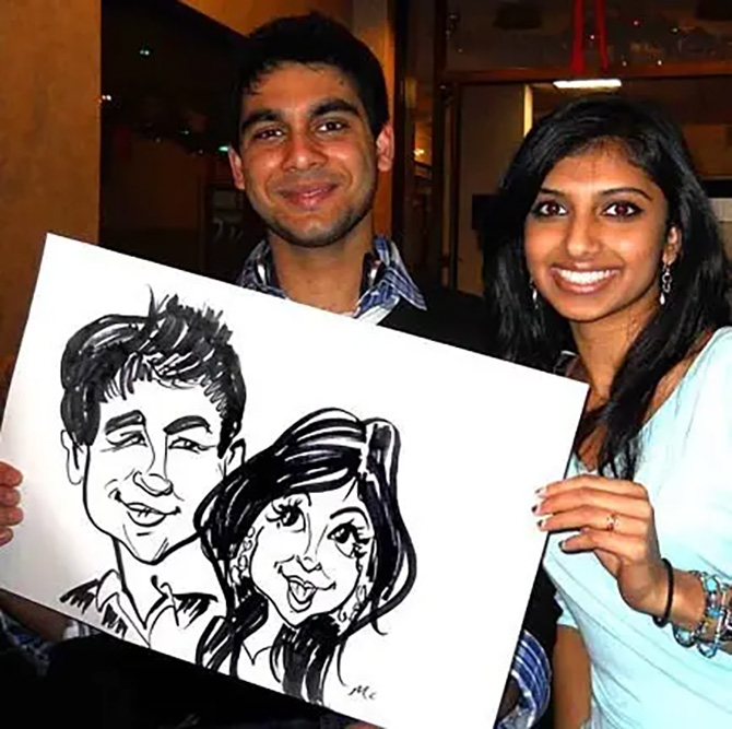 Pittsburgh, Pennsylvania LGBT Wedding Caricature Artist - MC Sturman
