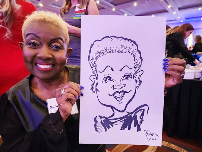 Pittsburgh, Pennsylvania LGBT Wedding Caricature Artist - MC Sturman
