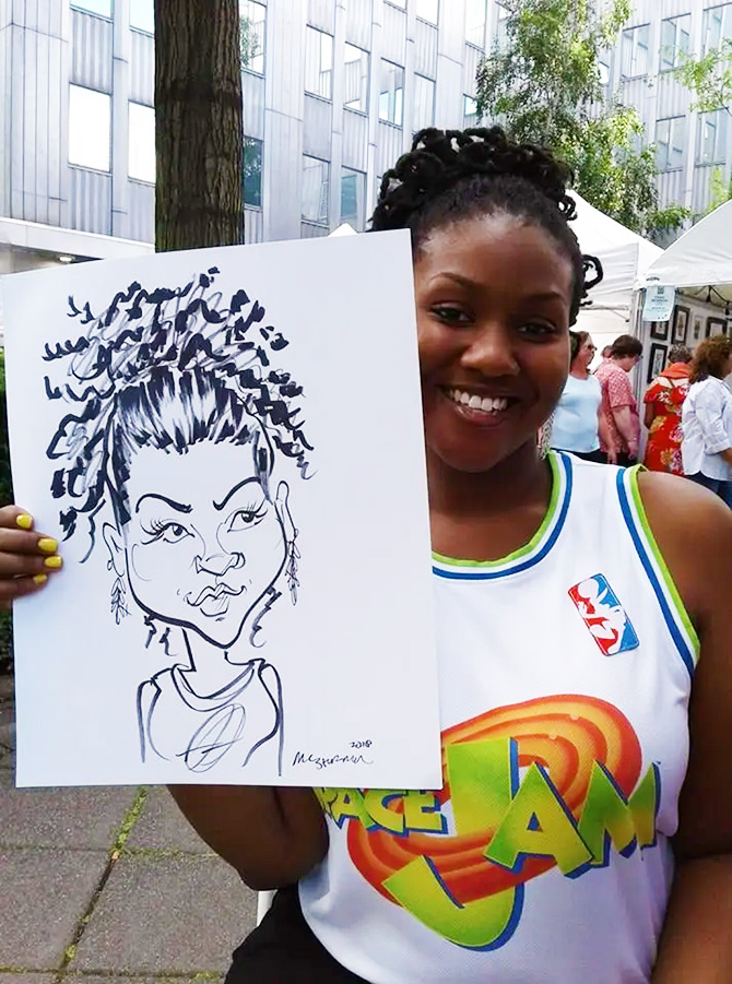 Pittsburgh, Pennsylvania LGBT Wedding Caricature Artist - MC Sturman
