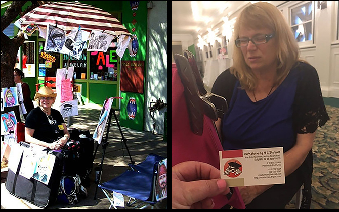 Pittsburgh, Pennsylvania LGBT Wedding Caricature Artist - MC Sturman
