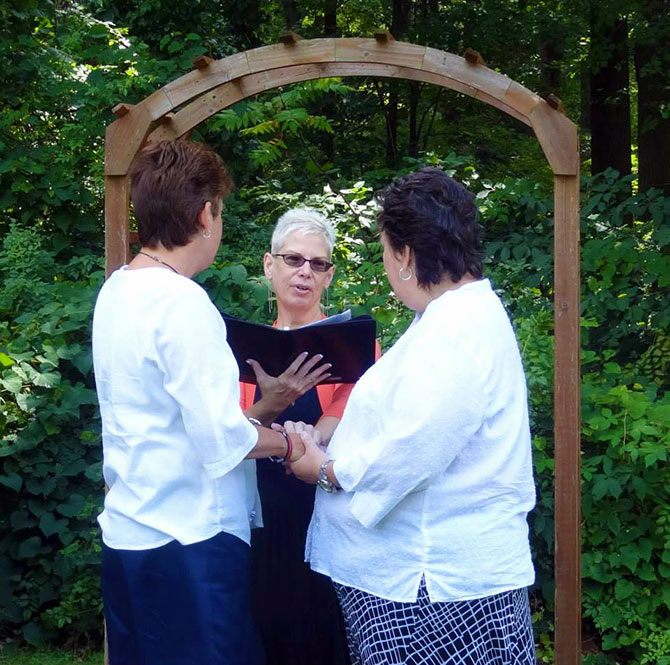 Reverend Pamela Brehm - LGBT Wedding Ceremony