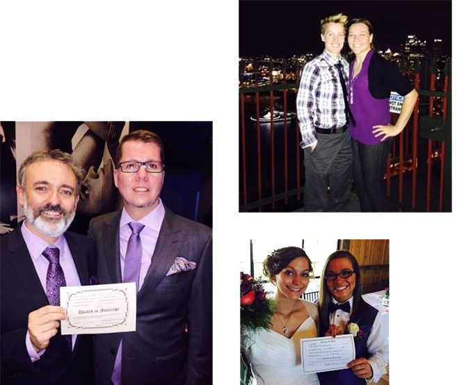 Your Wedding Officiant
Pittsburgh, Pennsylvania LGBTQ Marriage Reverend
