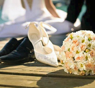 Hartshorn Studios Greenville, South Carolina LGBT Wedding Photographer bride and groom on bridge