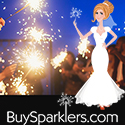 Los Angeles Wedding Sparklers