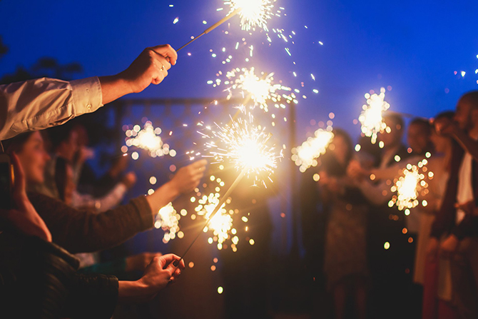 Wedding Sparklers - BuySparklers.com