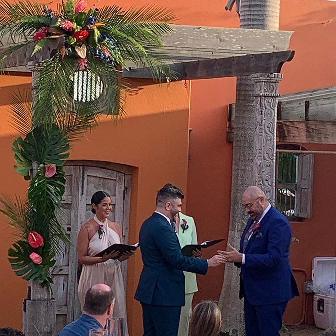 Casa Mariposa Venue and Villas
South Padre Island, Texas LGBT Wedding Reception Venue