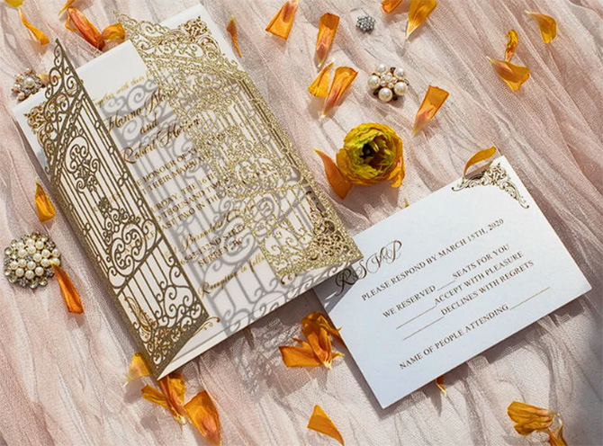 Custom LGBT Wedding Invitations - Goddess Designs and Papeterie