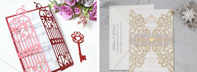 Custom LGBT Wedding Invitations - Goddess Designs and Papeterie