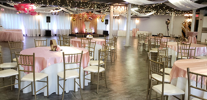 Wedding Reception Decor - Dallas, Texas LGBT Wedding Reception Venue - Jupiter Gardens Event Center