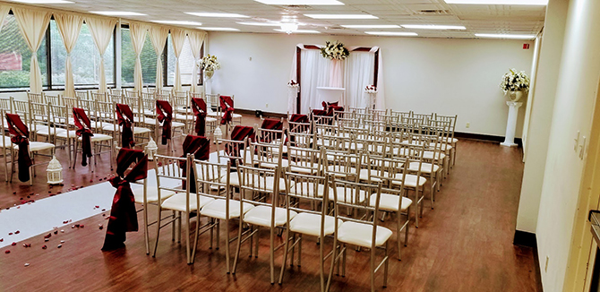 Wedding Reception Decor - Dallas, Texas LGBT Wedding Reception Venue - Jupiter Gardens Event Center
